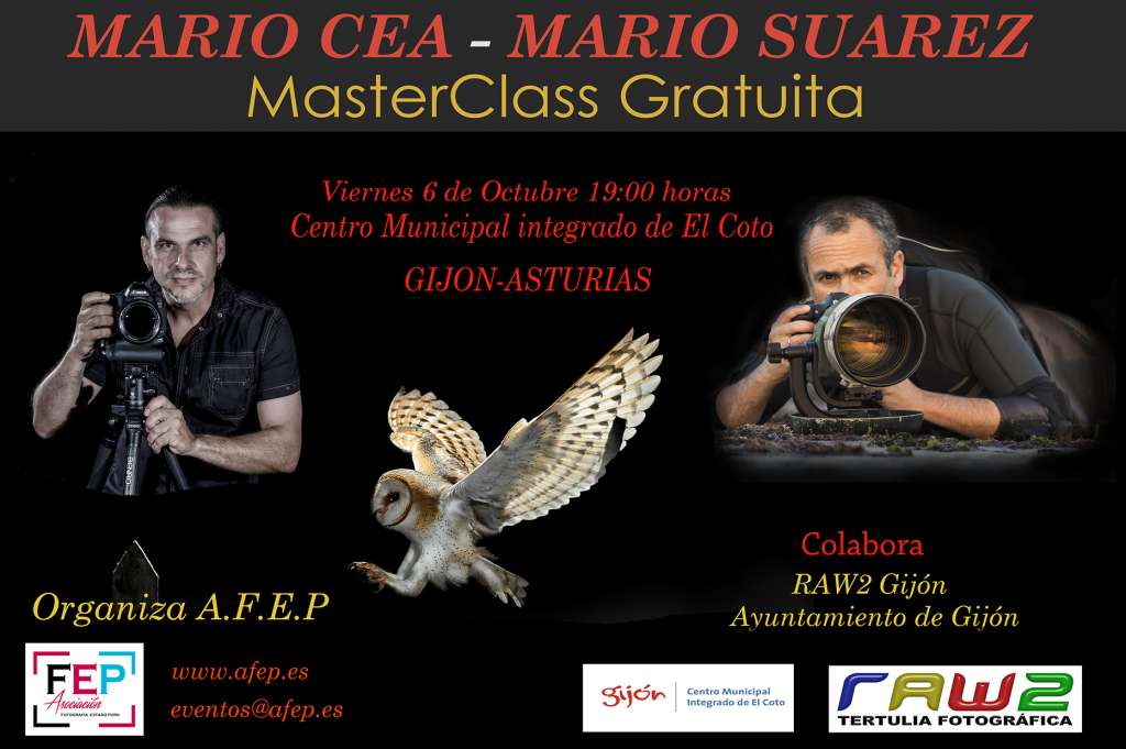Lleno absoluto en la MasterClass que AFEP organizadaba en Gijón y que impartía Mario Cea y Mario Suarez Porras 2 107