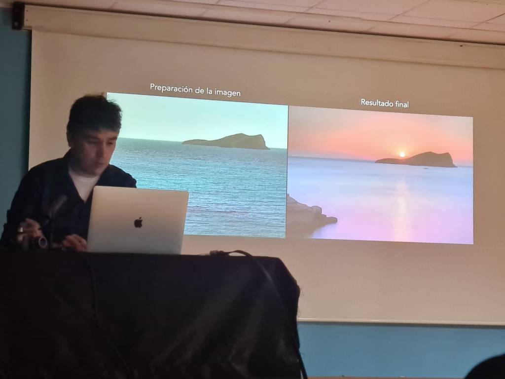 Gran participación en el curso de Senén Cadenas sobre fotografía de paisaje 12