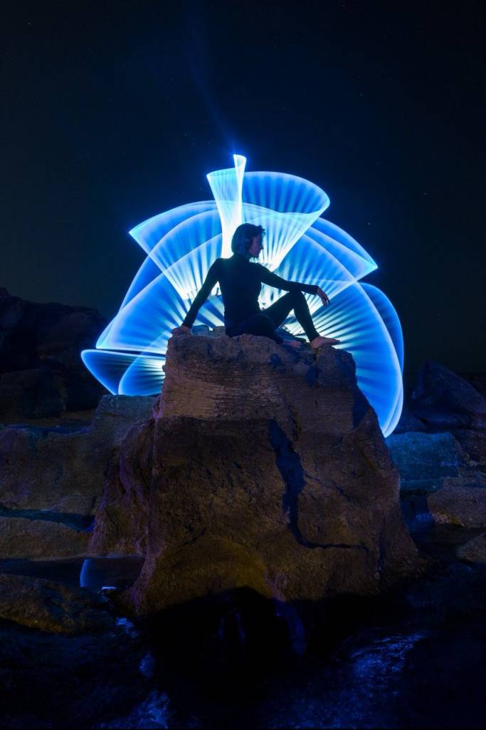 Taller práctico de Light Painting y pintura con luz con Frodo Álvarez 7