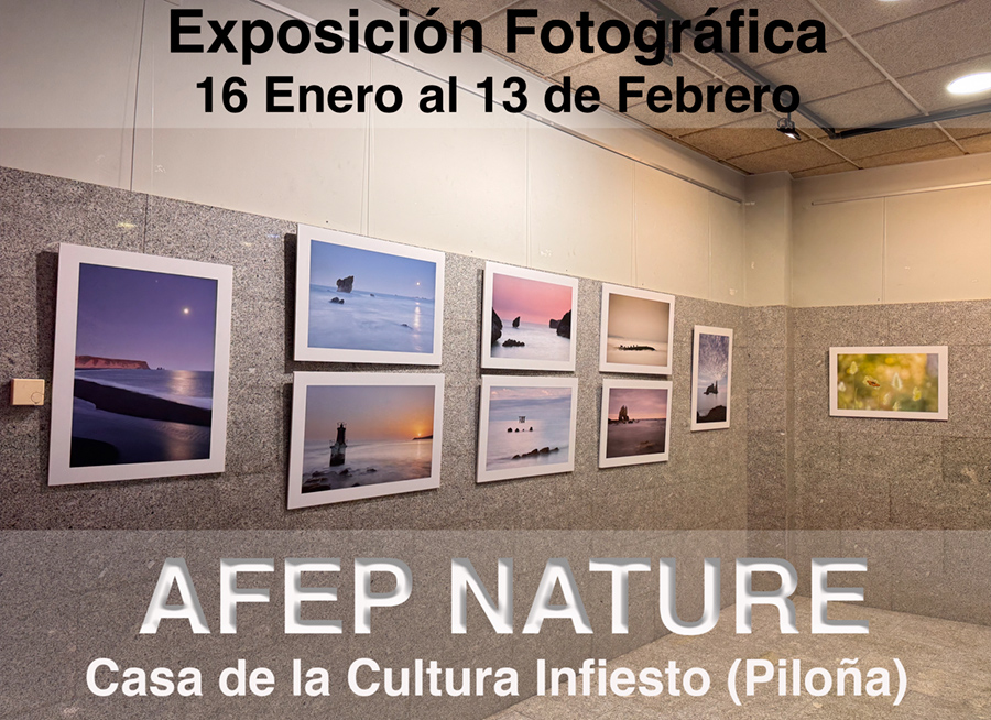 La exposición "AFEP NATURE" llega a Piloña 2 La exposición "AFEP NATURE" llega a Piloña 2